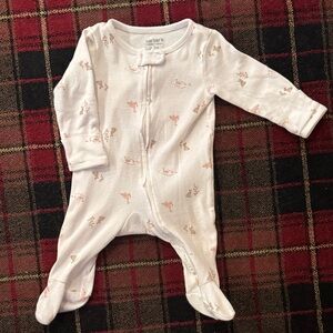 Carter's bunny footie
